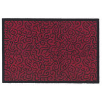 FUSSMATTE SAUBERLAUF SUPERCLEAN - Rot, Textil (60/90cm) - Pergamon