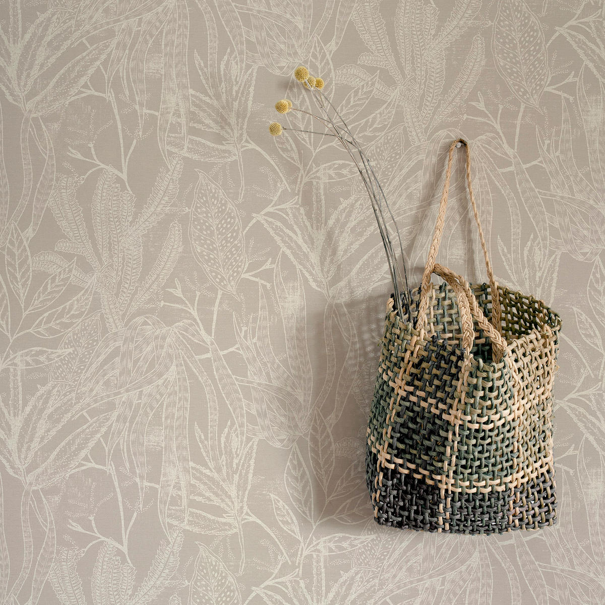 VLIESTAPETE - Chaya taupe - Braun, Papier/Kunststoff (52/1000cm) - Superfresco Easy