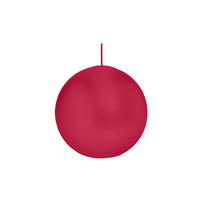 KUGELKERZEN Magenta Ø 100 mm, 6 Stück - Magenta, Paraffin (10/10/10cm) - Wiedemann Kerzen