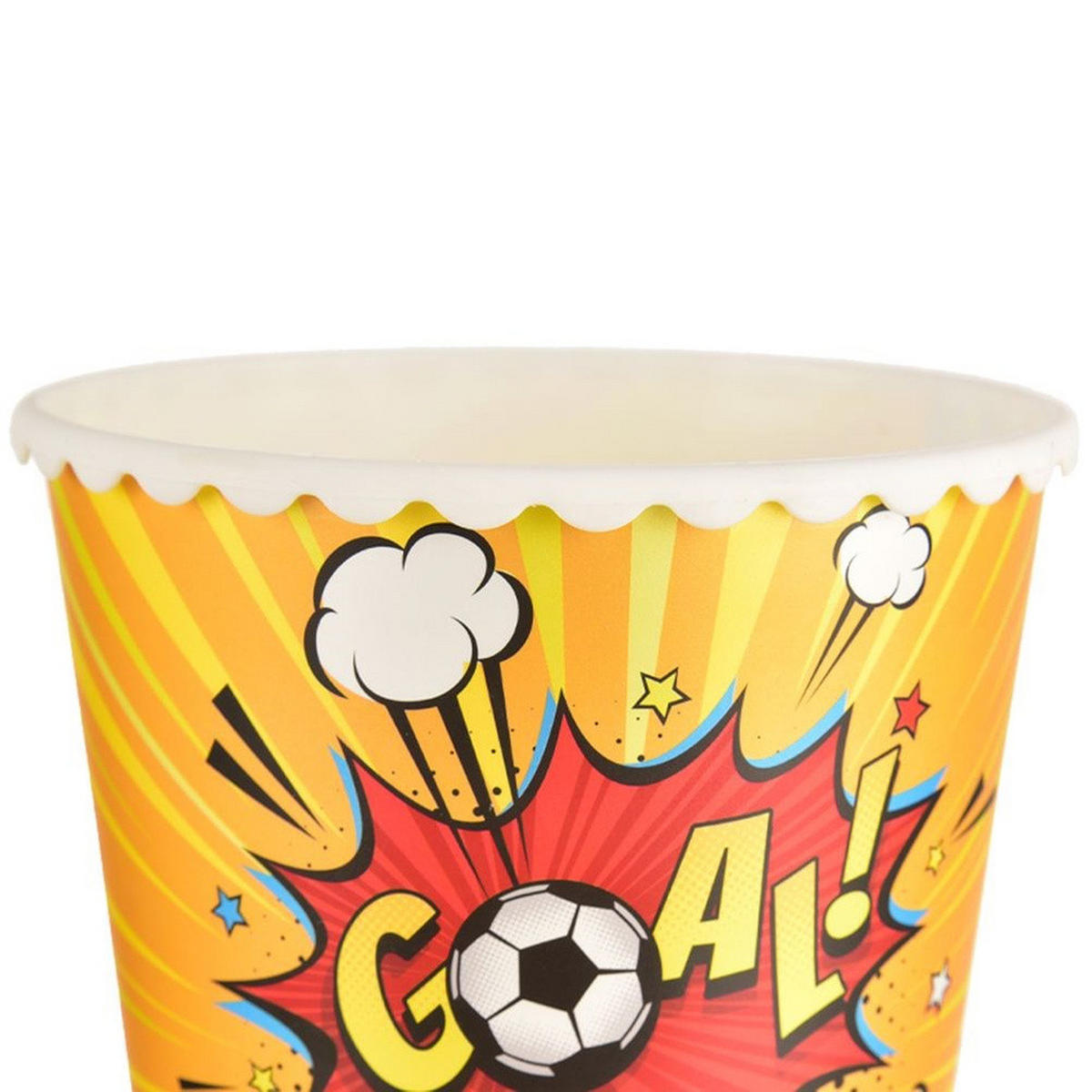 POPCORNBECHER Cinema gelb - Gelb, Kunststoff (17/17/14cm) - Orion 