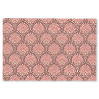 ROHOŽKA Motiv vějíře - vzor - růžová 120x80 cm - starorůžová, textil/umělá hmota (120/0.4cm) - MuchoWow