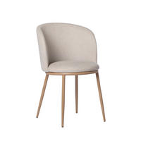 ESSZIMMERSTUHL Nolan Beige 51 cm x 80 cm - Beige, Textil (51/80/57cm) - Klast Home