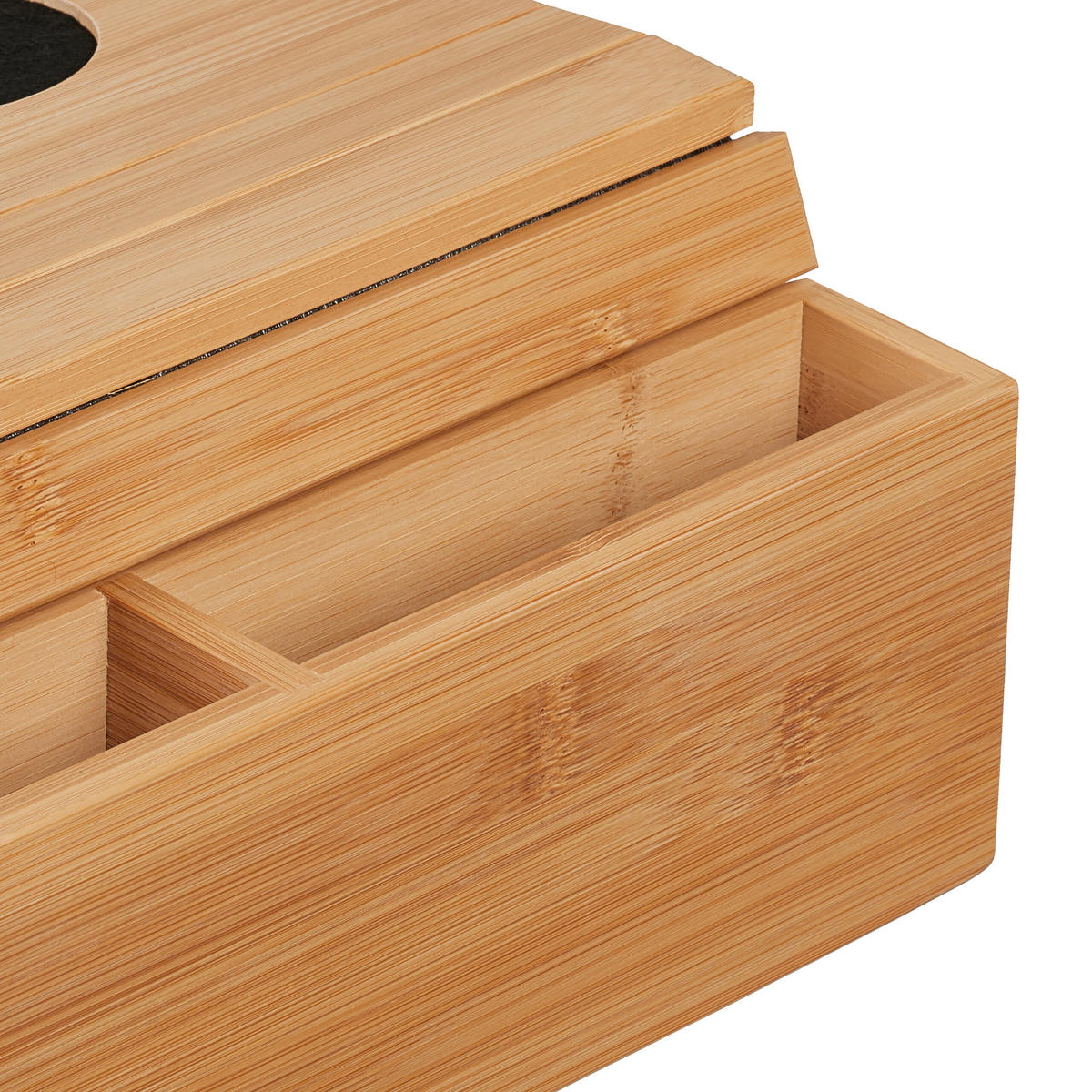 SOFATABLETT - Multicolor, Holz/Textil (50/5.5/33.5cm) - Relaxdays