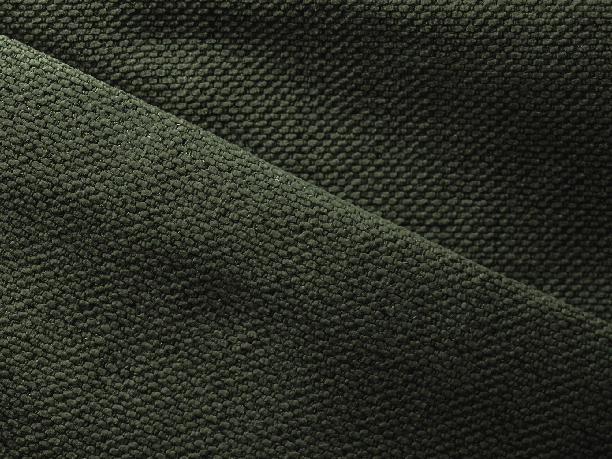 Thumbnail - Makamii 3-Sitzer, Olivgrün, Textil, Füllung: Schaumstoff, 244x79x102 cm, Made in EU, Wohnzimmer, Sofas & Couches, Schlaf...