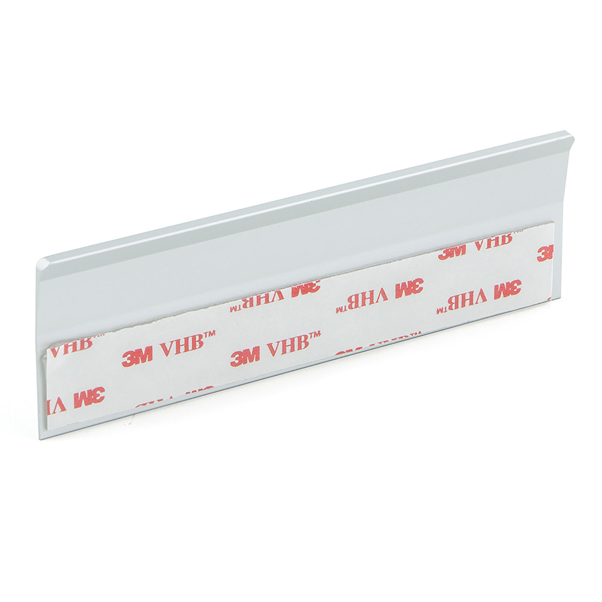 MÖBELGRIFFE selbstklebende Tulip2, L126mm, Aluminium, matt eloxiert 20er-set - Dunkelgrau, Metall (3.65/1/12.6cm) - EMUCA