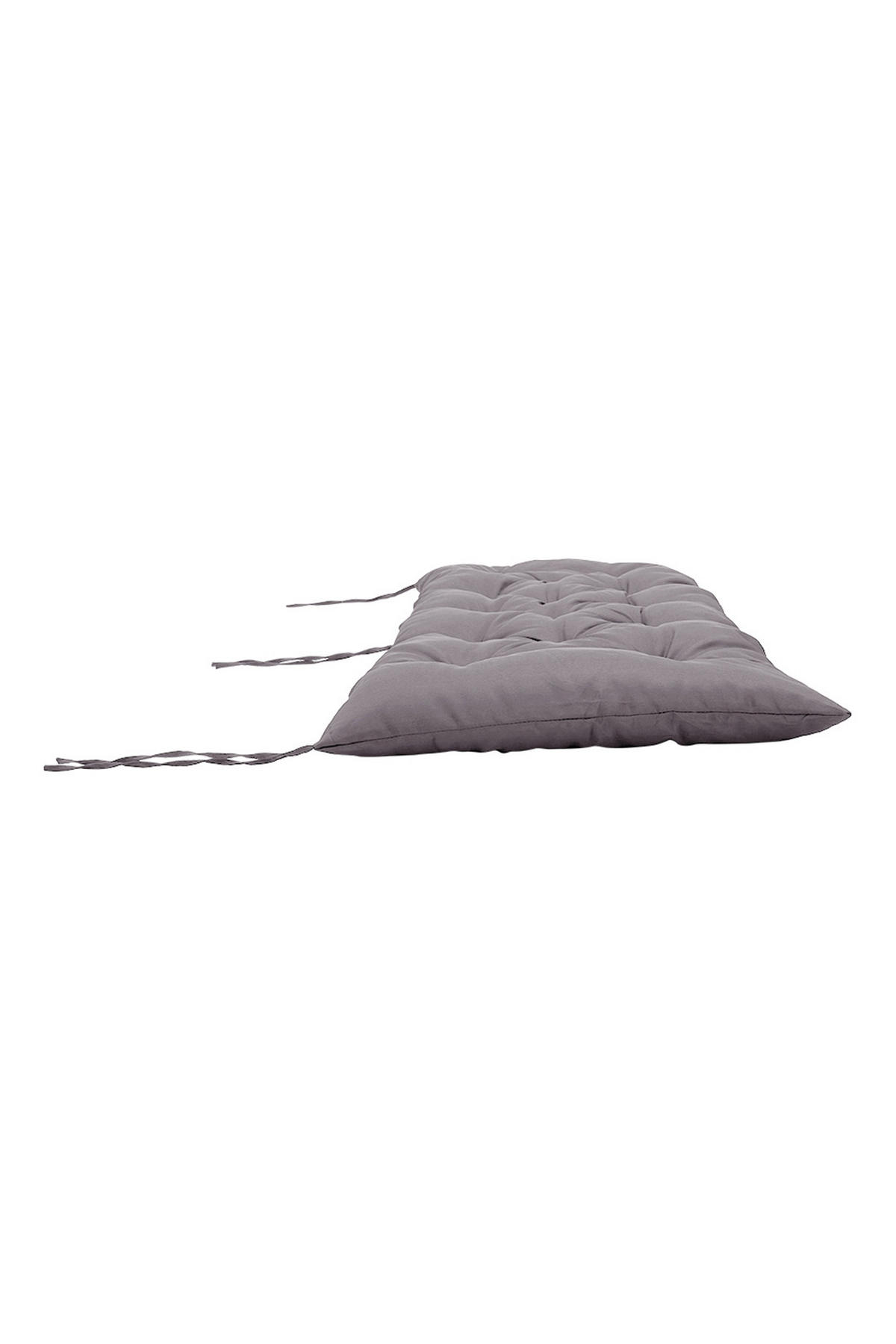 SITZKISSEN für Gartenbänke aus Polyester PP-Baumwolle in Dunkelgrau Leicht und tragbar 120 cm B x 50 cm T - Dunkelgrau, Textil (50/120cm) - Livingandhome