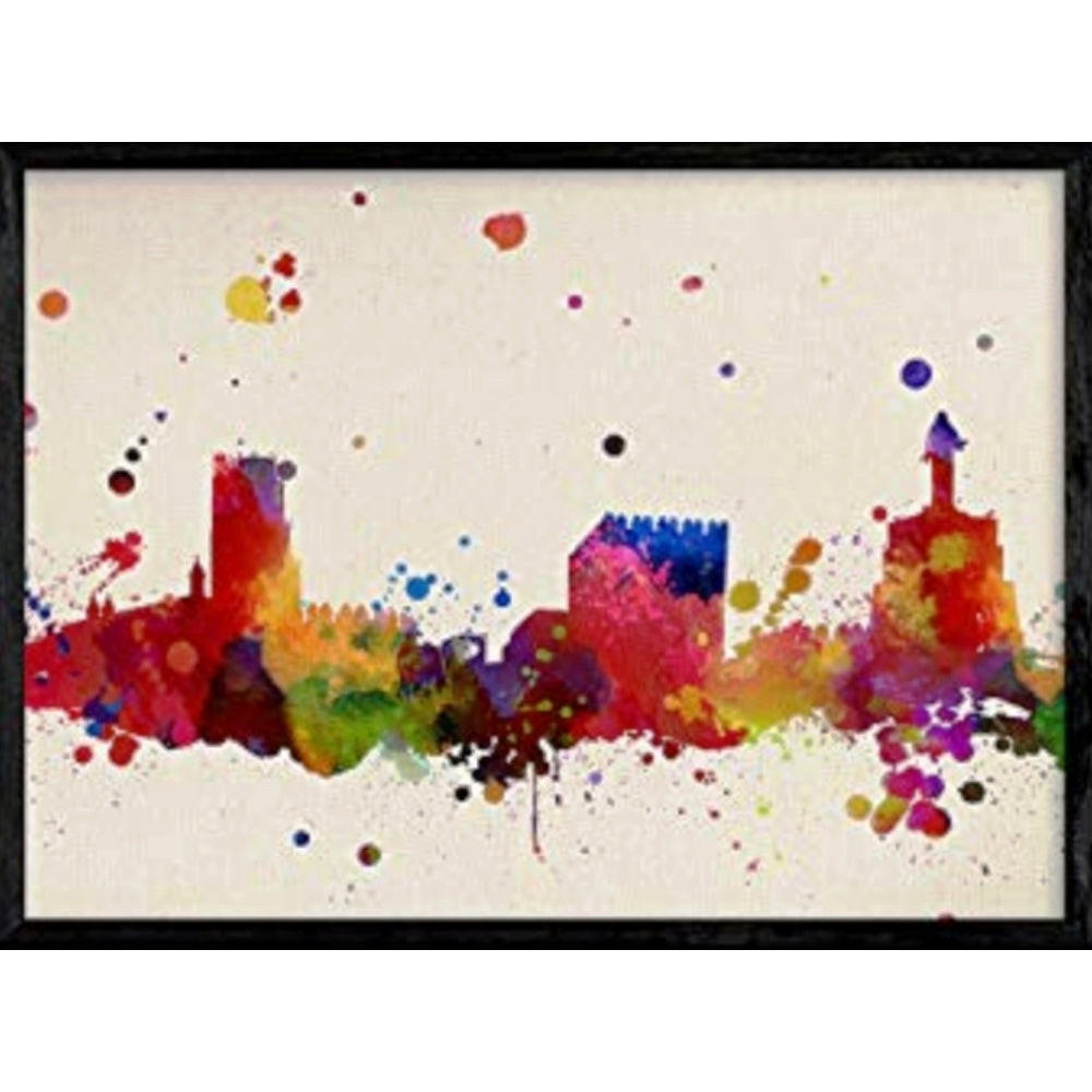 POSTER Almeria A4 Rahmenlos - Klar, Papier (29.7/5/21cm) - Nacnic