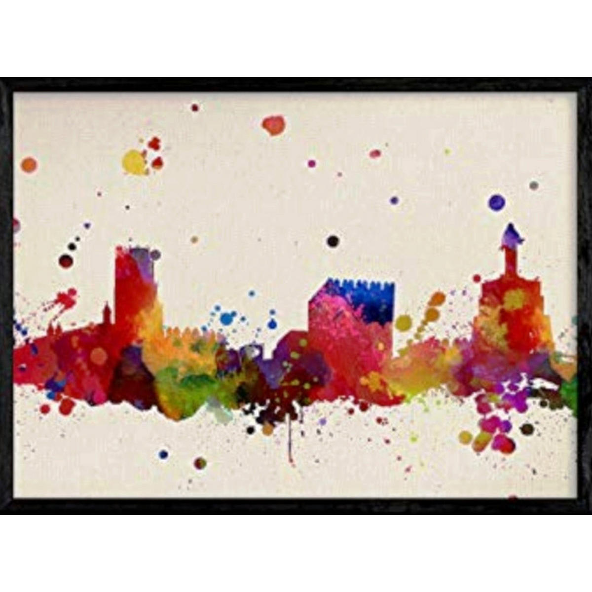 POSTER Almeria A4 Rahmenlos - Klar, Papier (29.7/5/21cm) - Nacnic