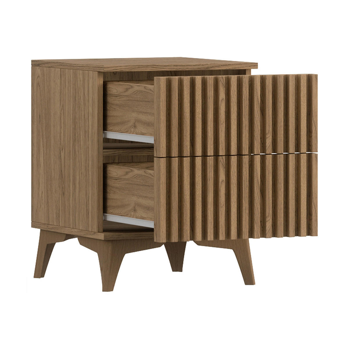 NACHTTISCH Esteban Holz - Braun, Holzwerkstoff (40/52/40cm) - Petits-meubles