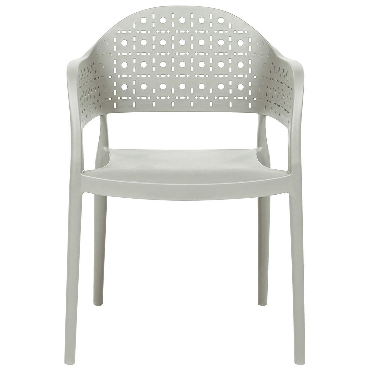 STUHL 4er-Set Hellgrün Narino - Hellgrün, Kunststoff (55/78/50cm) - Beliani