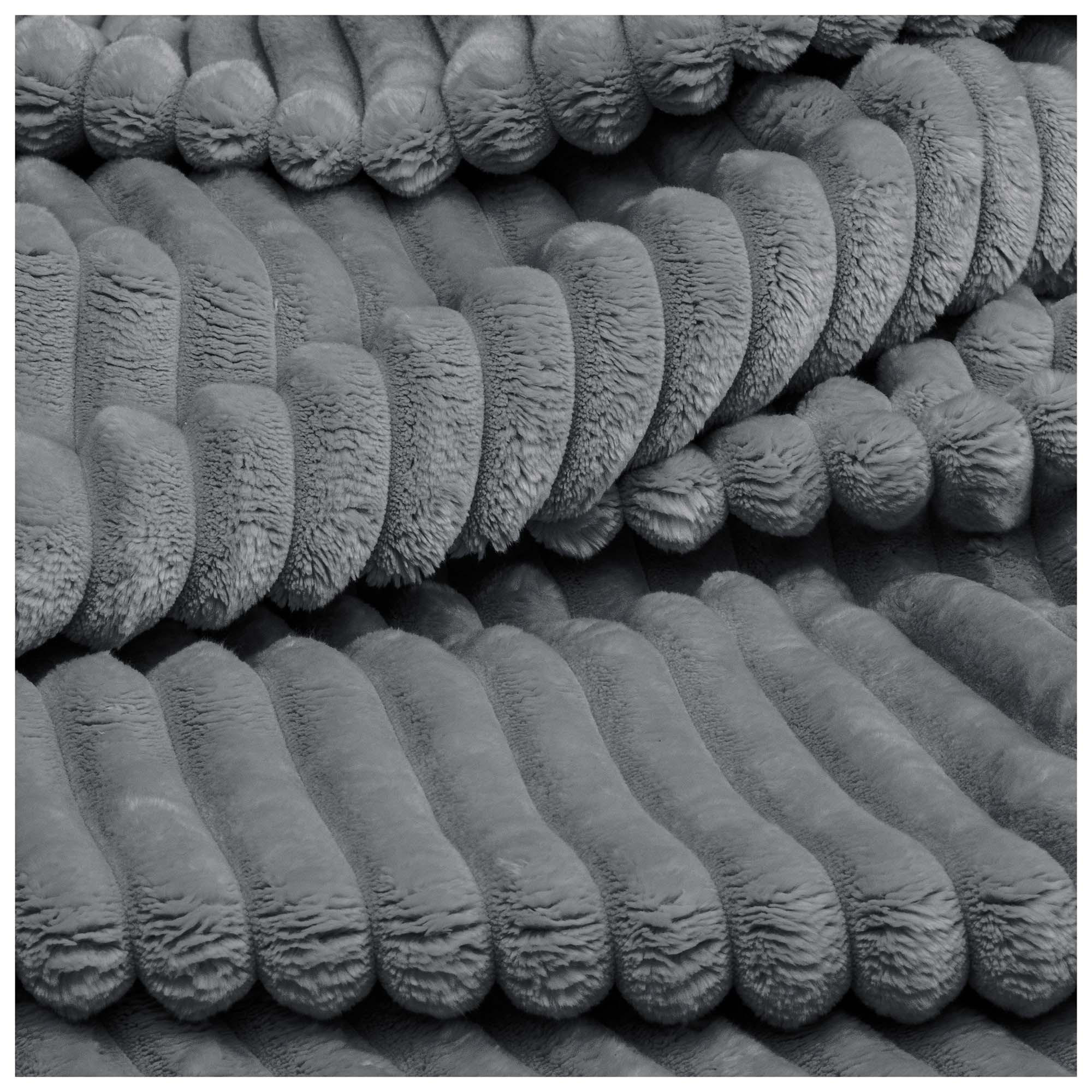 CORDSTOFF Tilia Dunkelgrau – Breitcord 2,5 cm, 420 g/m², 140 cm breit, extraweich & robust, OEKO-TEX zertifiziert - Dunkelgrau, Textil (140/100cm) - Dreamroots