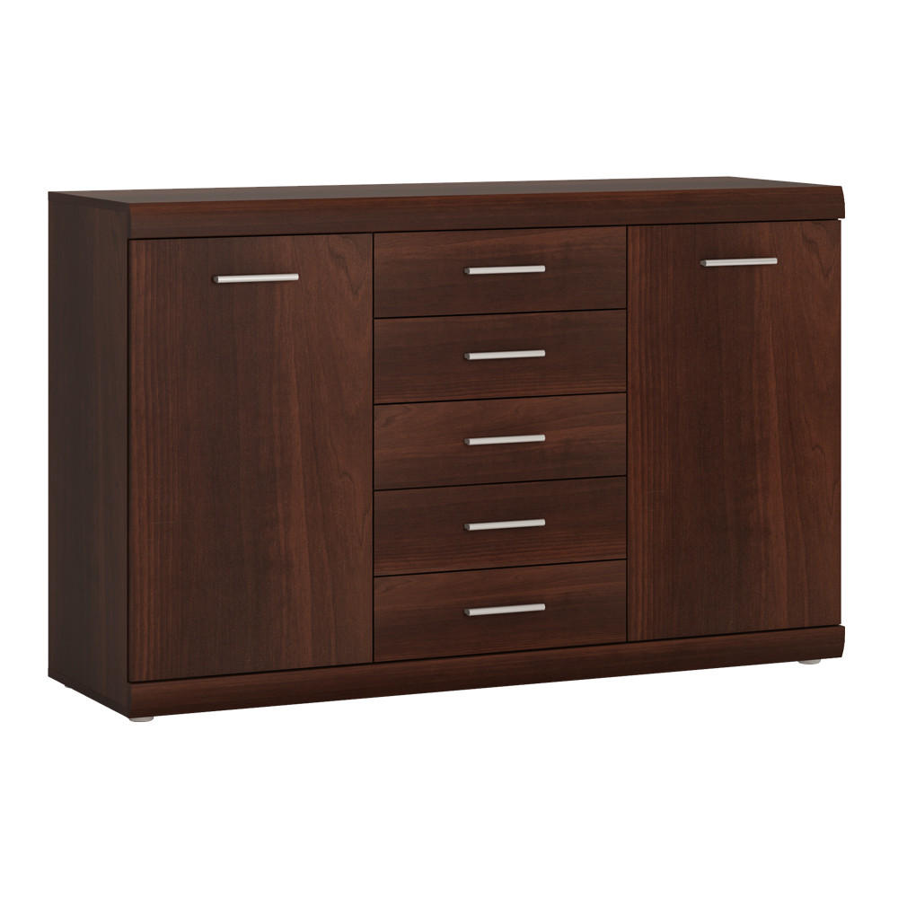 SIDEBOARD Imperia-129 - Braun, Holzwerkstoff (140/89/45cm) - Lomado