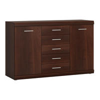 SIDEBOARD Imperia-129 - Braun, Holzwerkstoff (140/89/45cm) - Lomado