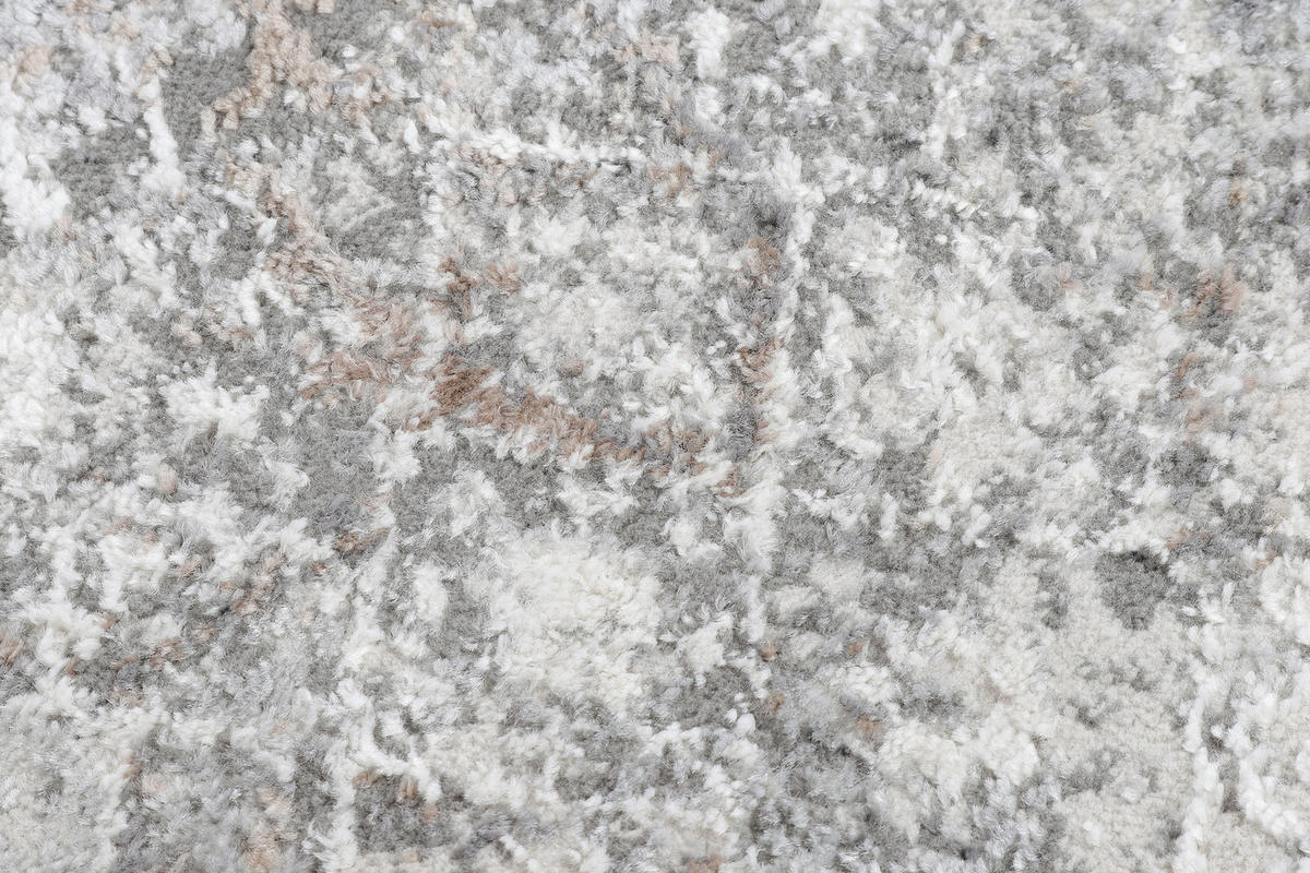 TEPPICHLÄUFER VALLEY hellgrau vintage 120/200 cm - Hellgrau, Textil (120/200cm) - Tapiso