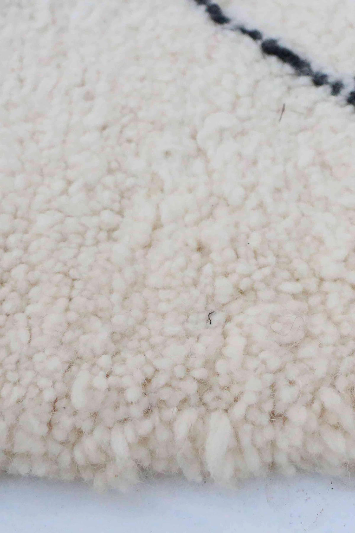 BERBERTEPPICH aus reiner Wolle 158x 256 cm - Beige, Naturmaterialien (158/256cm) - AFK Living