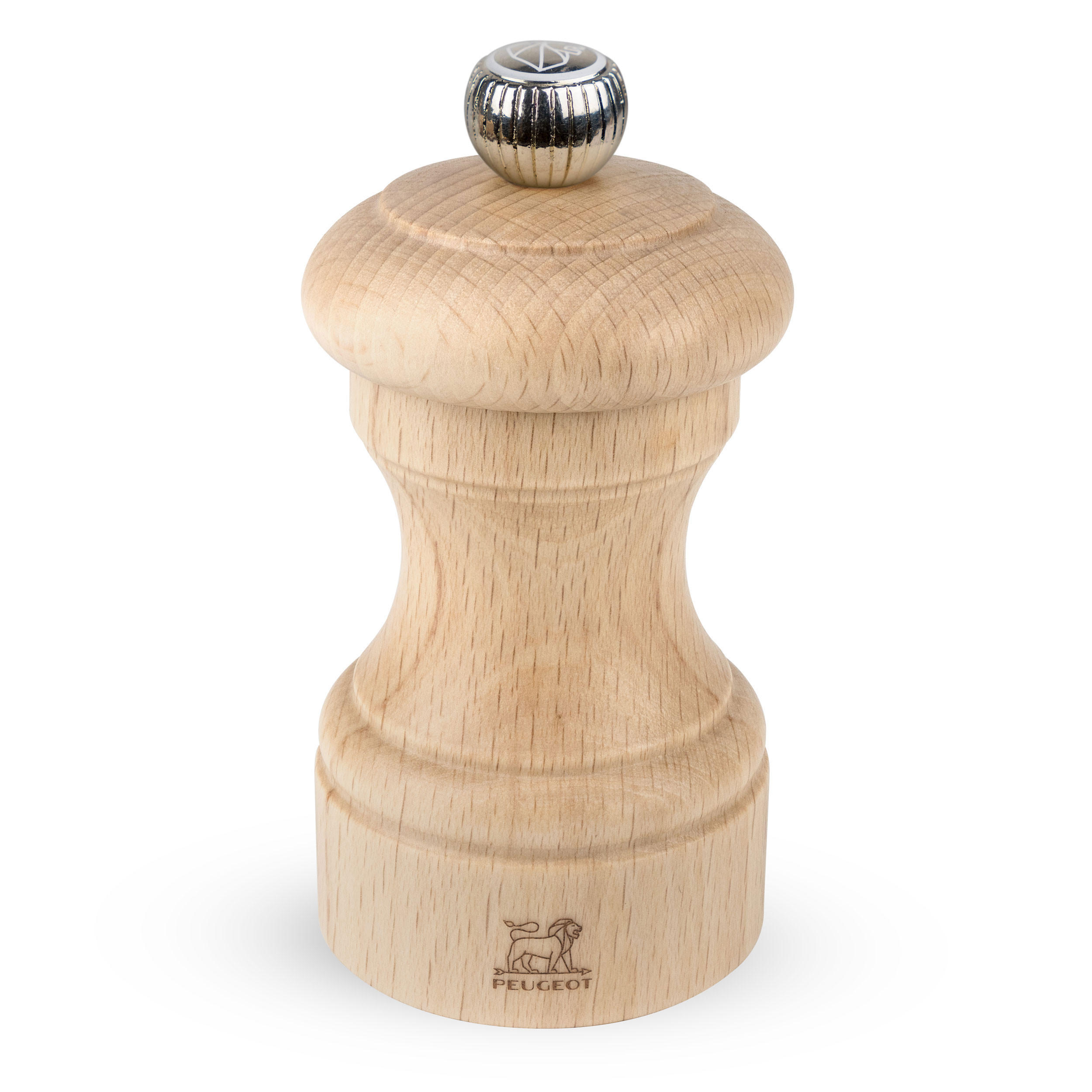 SALZMÜHLE Bistro 10cm Buchenholz Natur Stahlmahlwerk - Braun, Holz (5.3/10/5.3cm) - PEUGEOT
