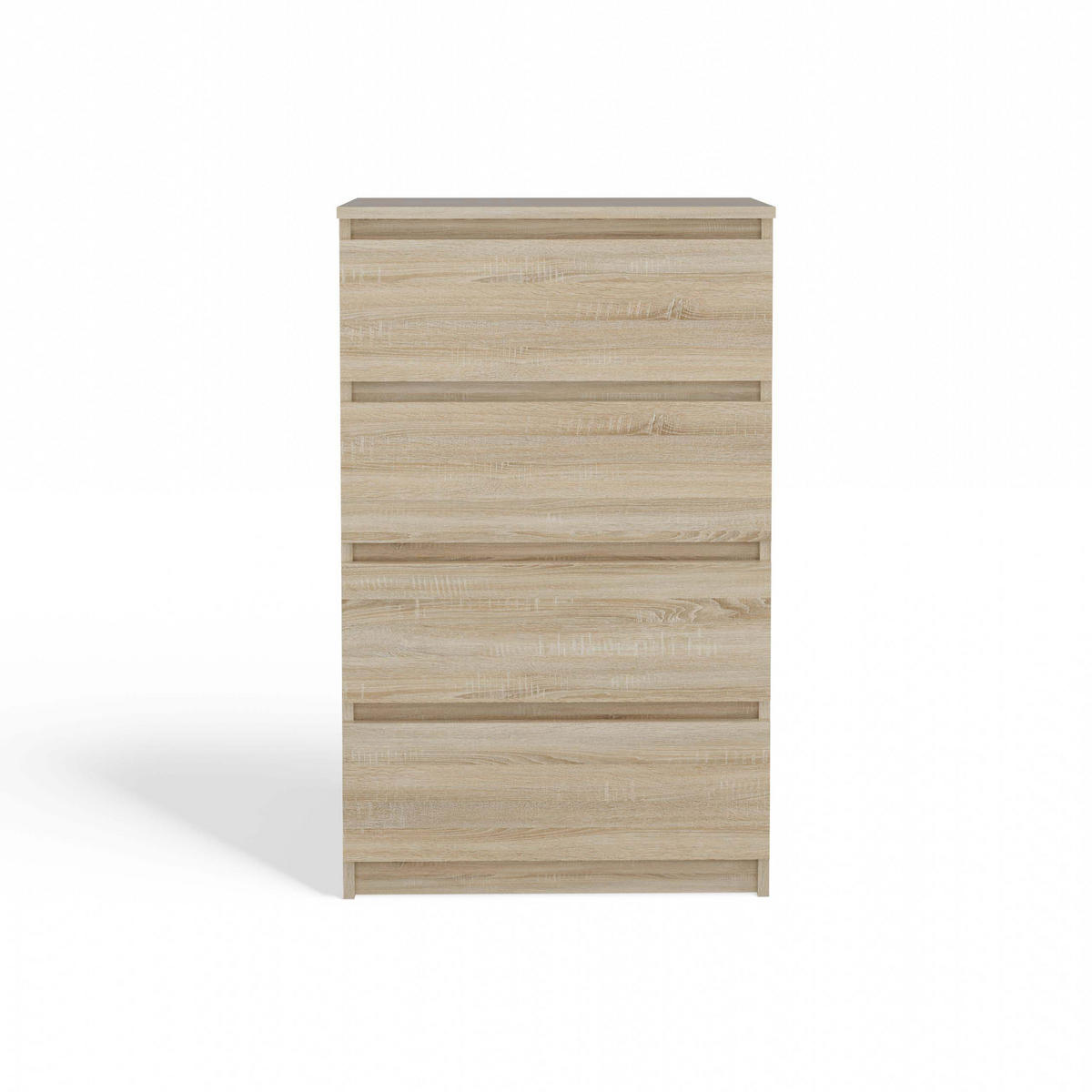 KOMMODE 4 SCHUBLADEN M4 - EICHE SONOMA - Sonoma Eiche, Holzwerkstoff (70/97/40cm) - CDF