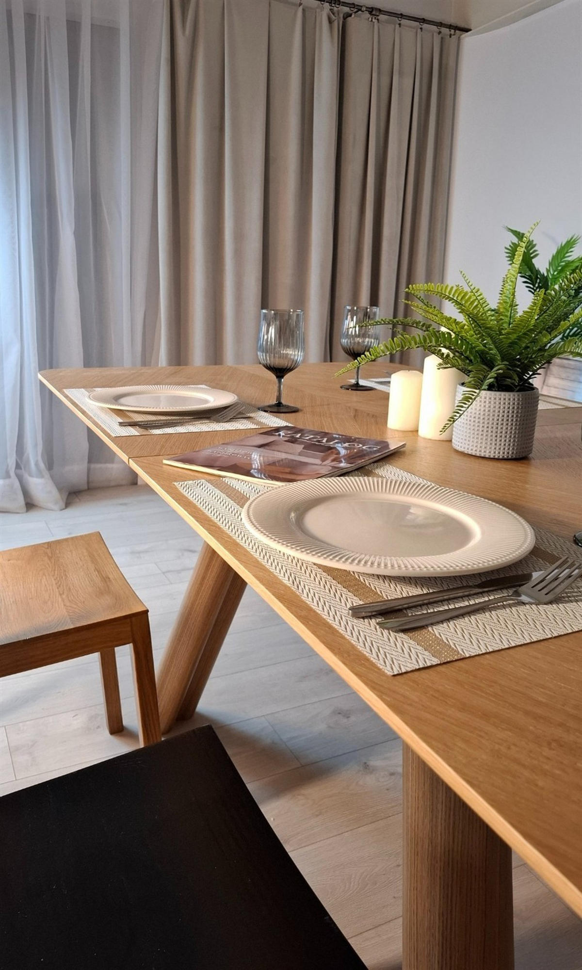 ESSTISCH NATURA Ausziehbar 180 - 380 / 100 x 76 cm - Eichefarben, Holz (180/100/76cm) - MASSENO