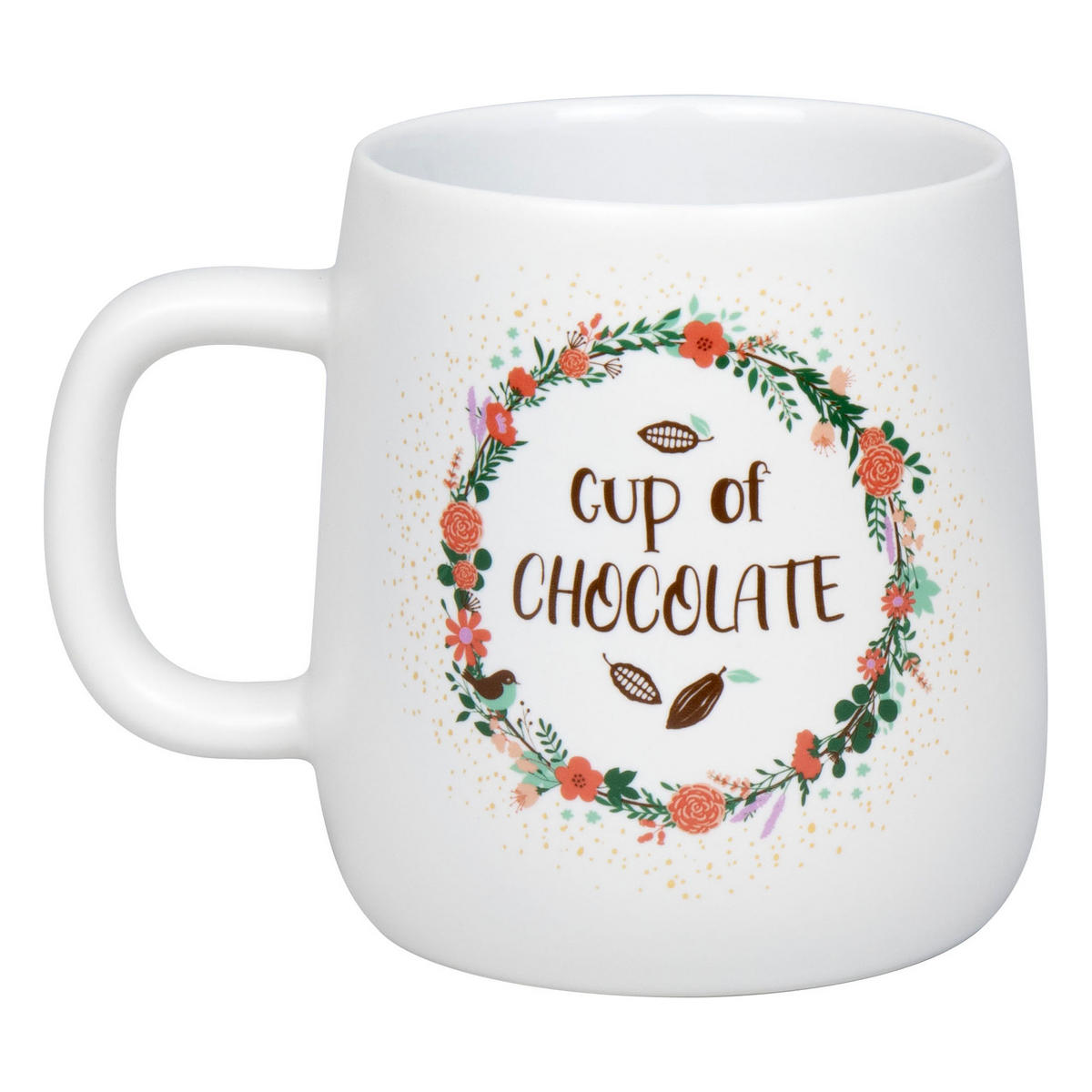 KAFFEEBECHER Cup of Chocolate - Naturfarben, Keramik (0.4L) - Könitz
