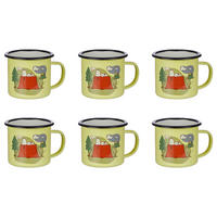 TASSEN 6er-Set Peanuts 380 ml - Gelb, Keramik (0.38L) - Butlers
