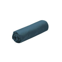 SPANNBETTLAKEN Baumwolle Elysée - Blau, Naturmaterialien (200/160cm)
