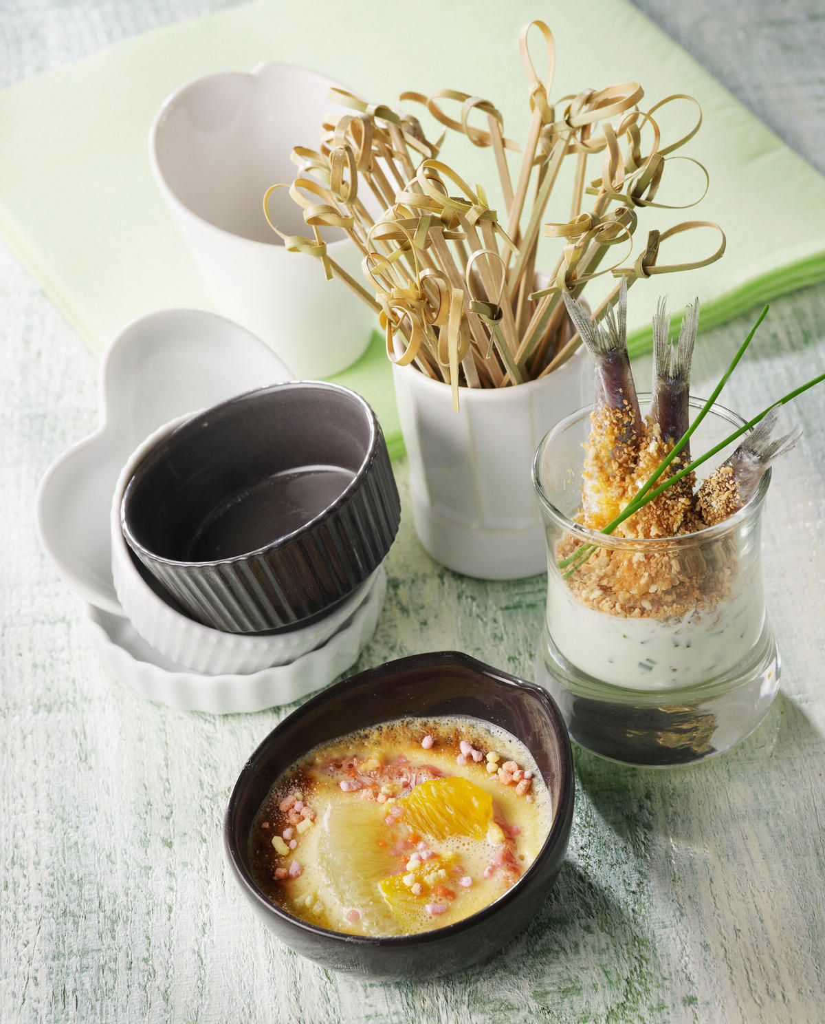 TEEGEBAECKFORM MINIATUR Weiss - Weiß, Keramik (6/2.5/6cm) - Revol Porcelaine France