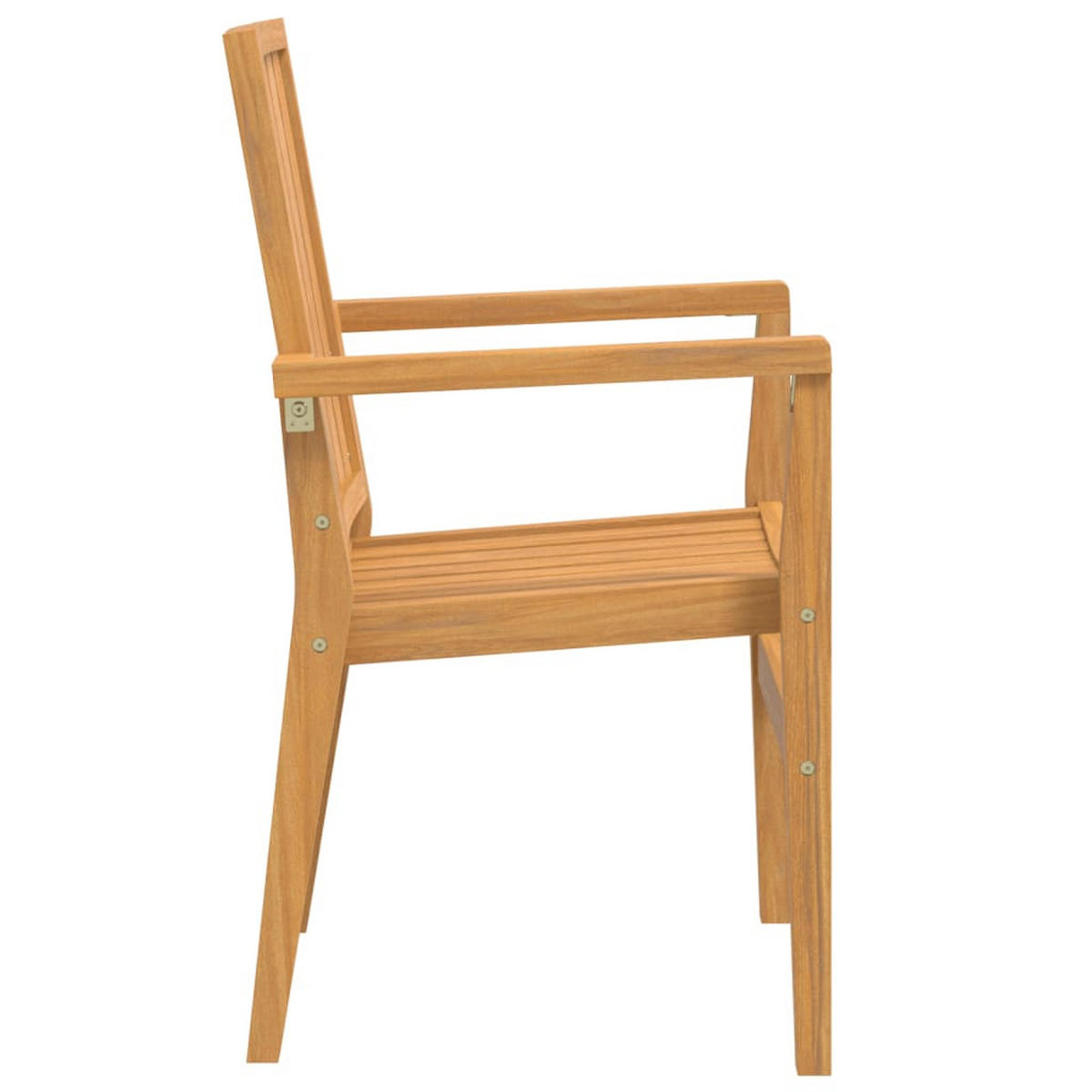 GARTEN-ESSGRUPPE 7Er Set Massivholz Teak - Braun, Holz - vidaXL
