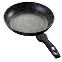 PFANNE Schwarz 40/28/5.5 cm TS1256 - Schwarz, Metall (28cm) - Tiross 