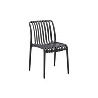 CHAIRS Garbo - Schwarz - 58/41/79 cm - Schwarz, Kunststoff (41/79/58cm) - Leitmotiv