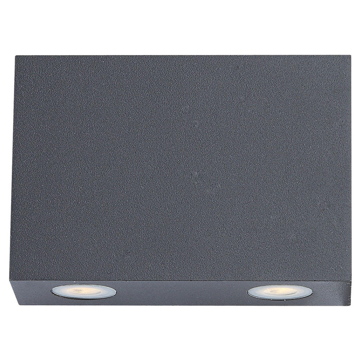 LED AUSSEN-WANDLEUCHTE ISONO Anthrazit - Anthrazit, Glas (11.5/9/4.2cm) - Globo Lighting