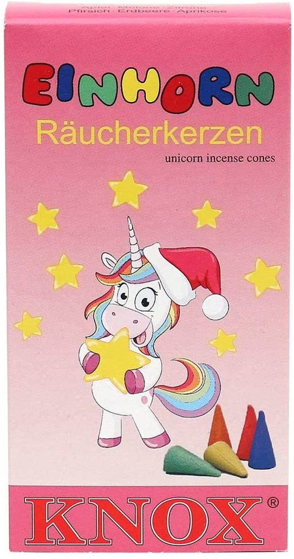 RÄUCHERKERZEN Einhorn 24er Packung - Multicolor, Holz (0.1/1/0.1cm)