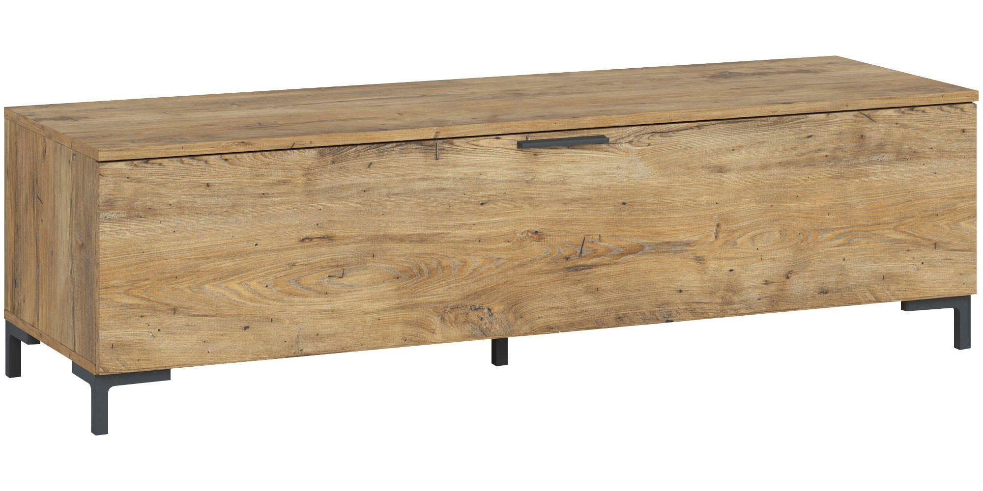 LOWBOARD Alternative Kastanie breslau 150 / 48 / 42cm - Kastanienfarben/Multicolor, Holz/Holzwerkstoff (150/42/48cm) - Feldmann-Wohnen