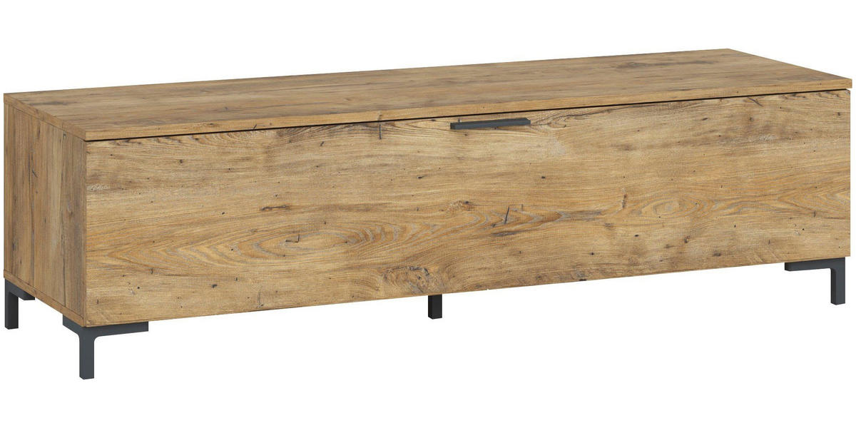 LOWBOARD Alternative Kastanie breslau 150 / 48 / 42cm - Kastanienfarben/Multicolor, Holz/Holzwerkstoff (150/42/48cm) - Feldmann-Wohnen