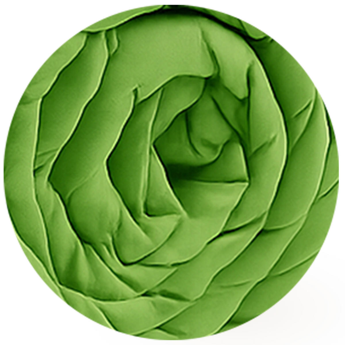 SOMMERBETT Steppbett leicht Apfelgrün 135x200 cm - Grün, Textil (135/200cm) - Bestlivings