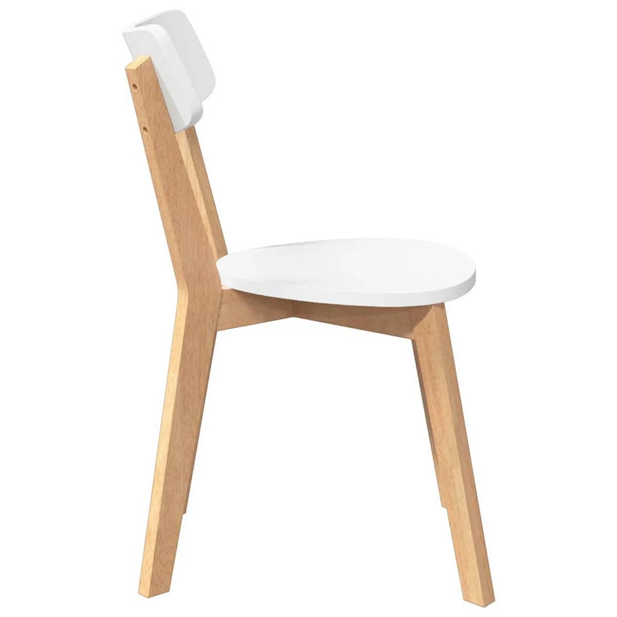 STUHL-SET 2 Stk Wehrhain 47.5/79.5/53 cm - Braun, Holz (47.5/79.5/53cm) - ZMH