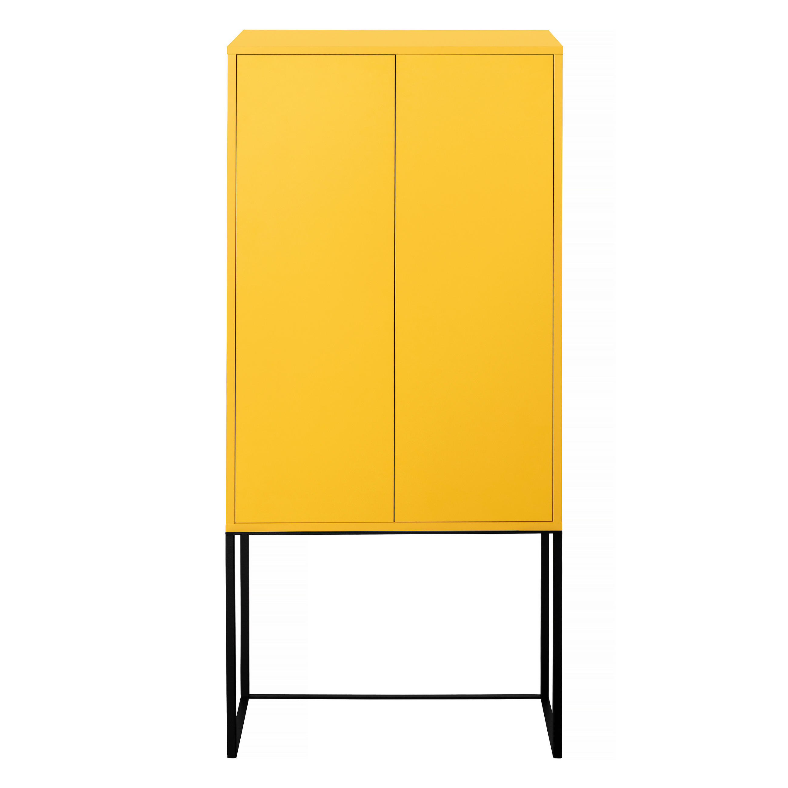 RNT By Really Nice Things Highboard Gelb 75x164x30 cm