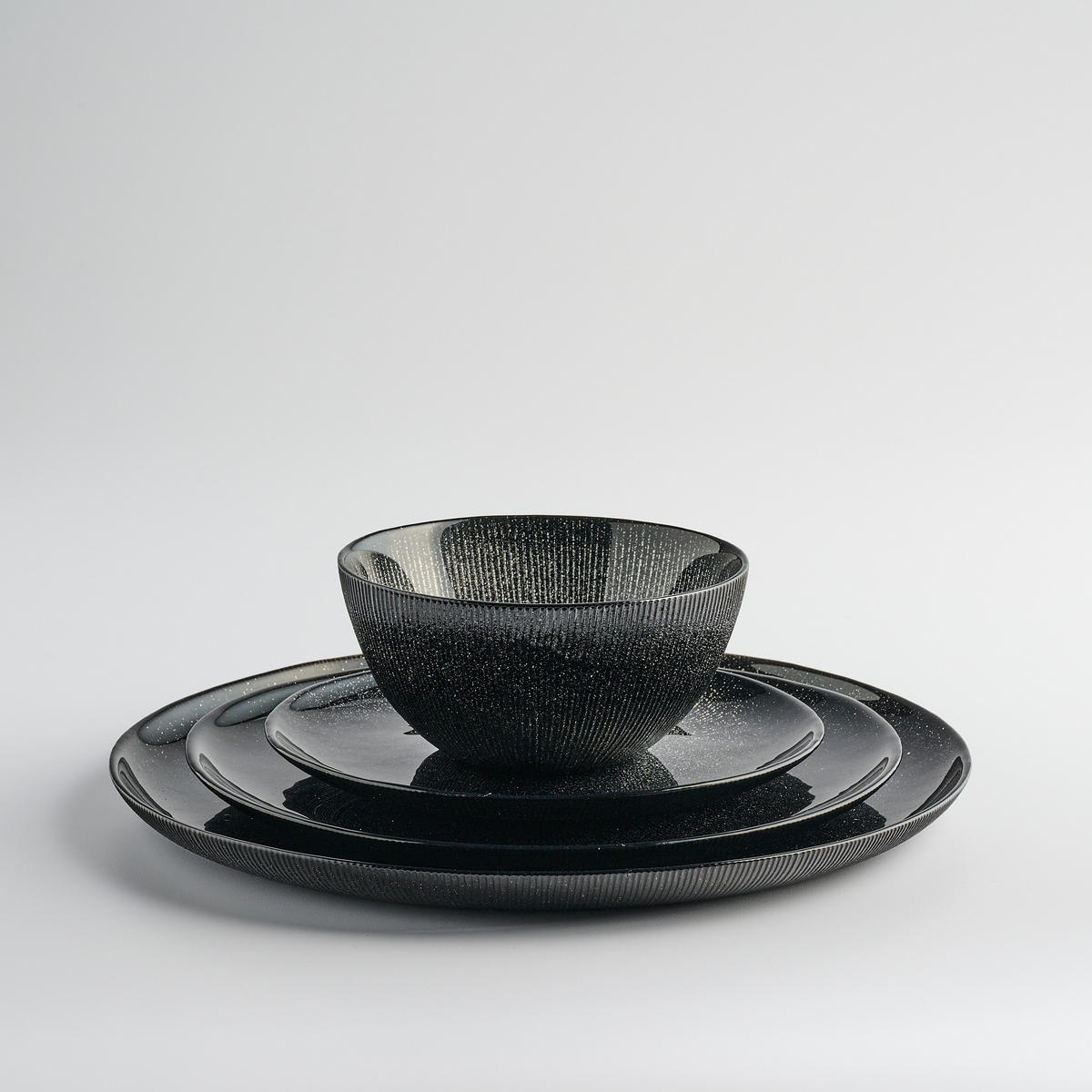 SERVIERTELLER Brocati - Silberfarben, Glas (32/2.2/32cm) - home&you