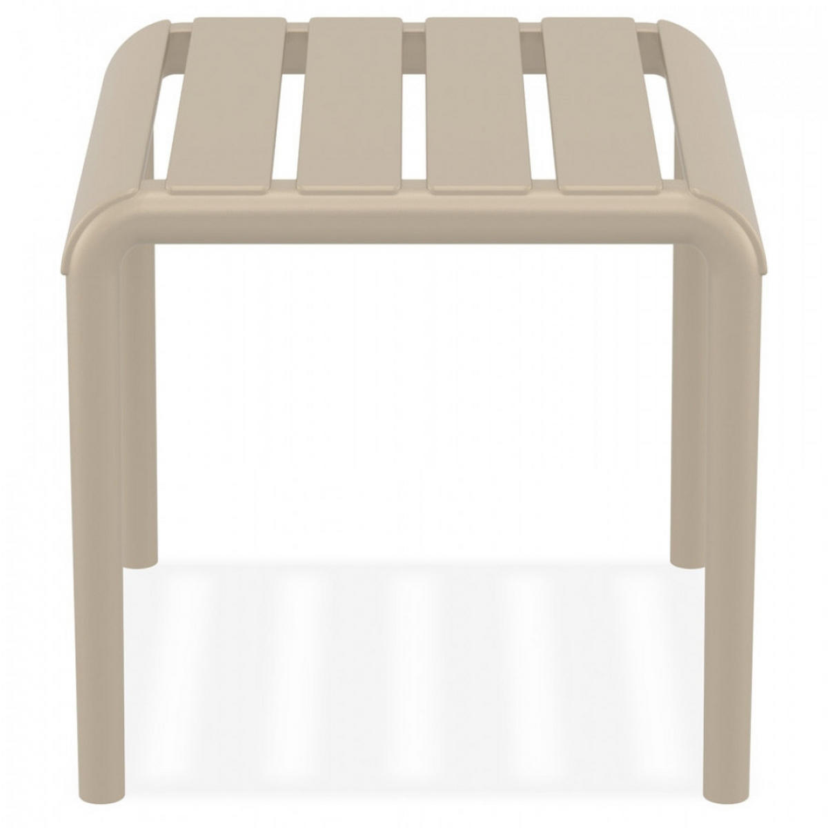 GARTEN-LOUNGETISCH Mol 42x41x40 cm - Taupe, Kunststoff (41/42/40cm) - AlterEgo