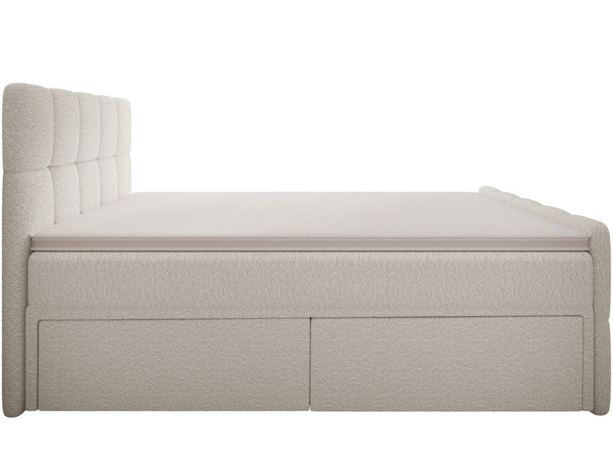 BOXBETT Madison 5 Creme 200/200 H3/H4 Boucle - Creme, Textil (200/200cm) - wonello