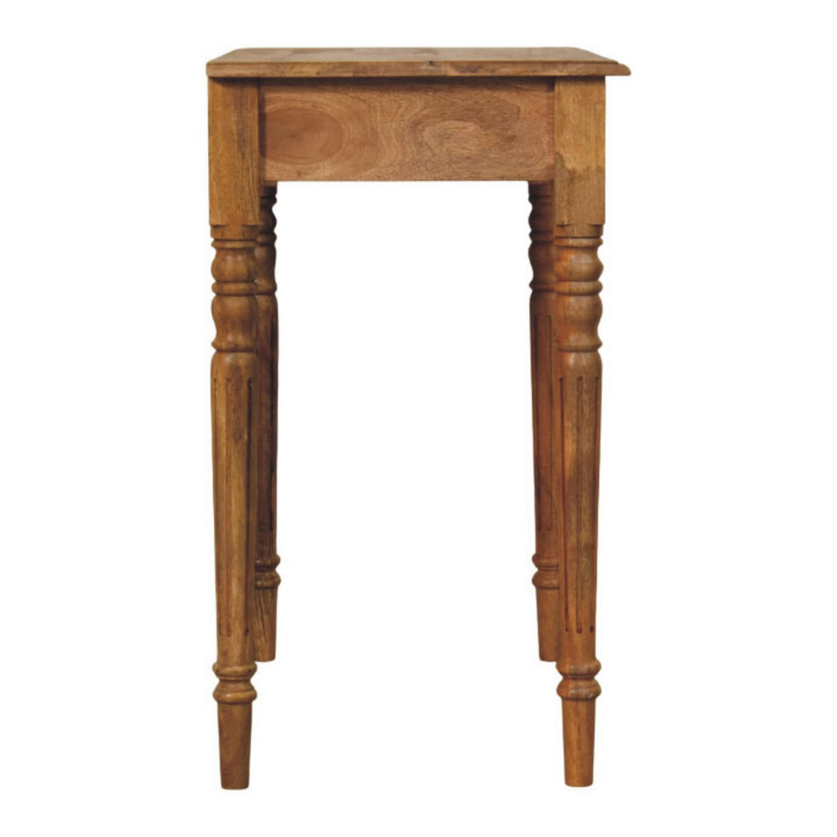 SCHREIBTISCH in Eichenoptik, 1 Schublade, Hellbraun - Braun, Holz (80/45/80cm) - Artisan Furniture