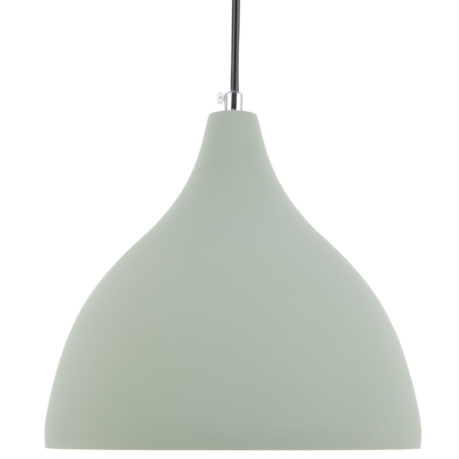 HÄNGELEUCHTE Lambro 23/23/121 cm - Grün, Stein (23/23/121cm) - Beliani