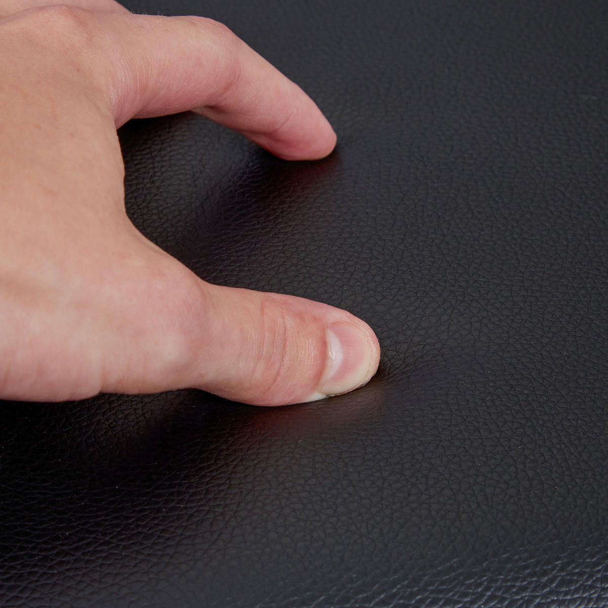 SITZBANK - Schwarz, Holzwerkstoff/Kunststoff (76.5/37.5/38.5cm) - Relaxdays