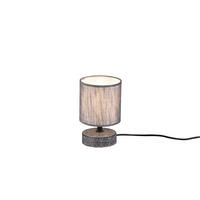 TISCHLAMPE MARIE - Grau - 13/13/20.5 cm - Grau, Keramik (13/13/20.5cm) - Trio Leuchten