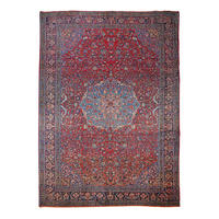 TEPPICH Ekbatan Mehrfarbig 366/264 cm Schurwolle - Multicolor, Textil (264/366cm) - Looma