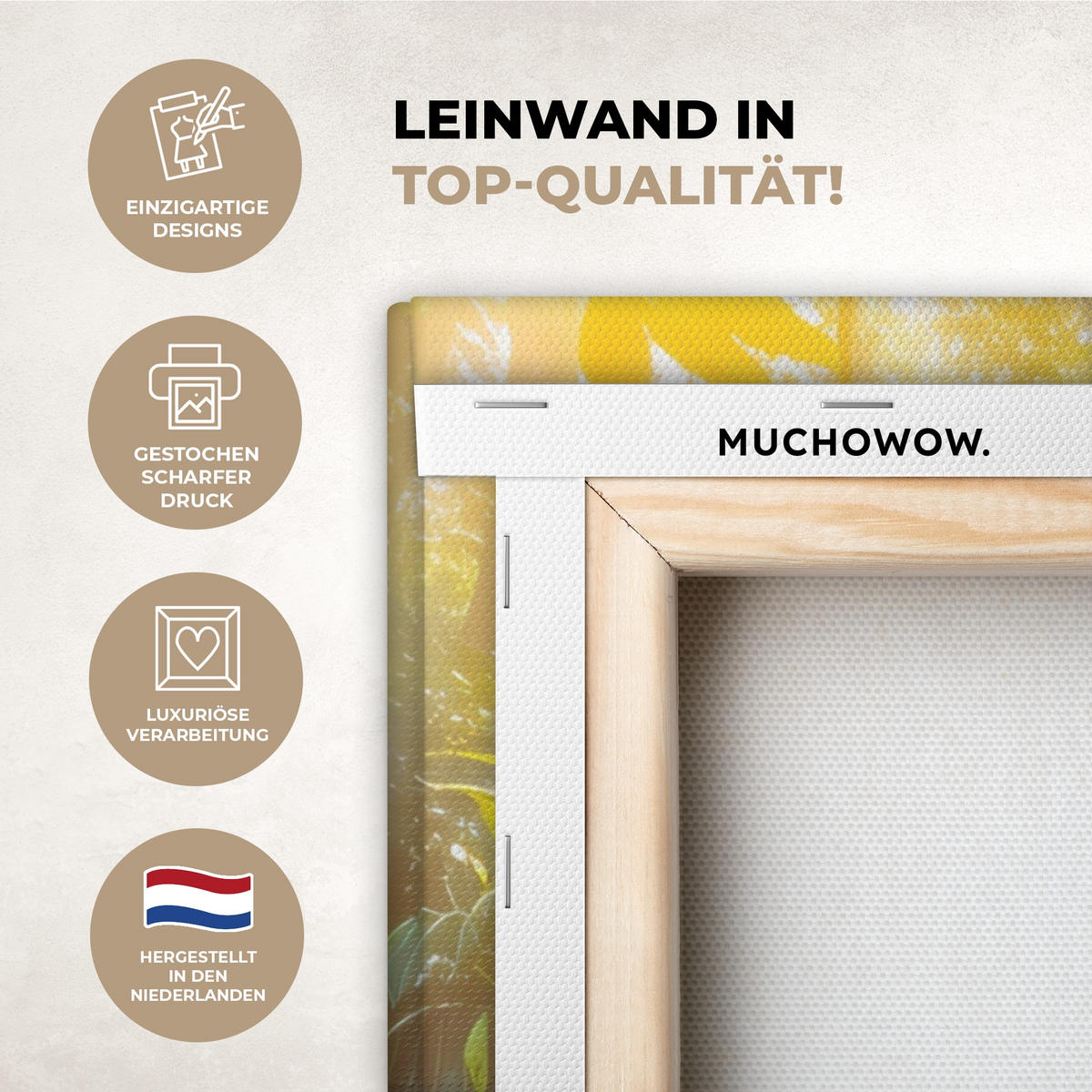 OBRAZ NA PLÁTNĚ Vodopád - Džungle - Slunce - Zelená - Příroda 40x60 cm - zelená barva, textil (40/60cm) - MuchoWow