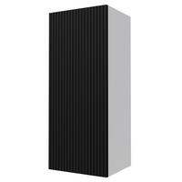 KÜCHENHÄNGESCHRANK Lamello W4/40 Schwarz Matt / Grau 40 / 32,5 / 96cm - Schwarz/Grau, Holz/Holzwerkstoff (40/96/32.5cm) - Feldmann-Wohnen