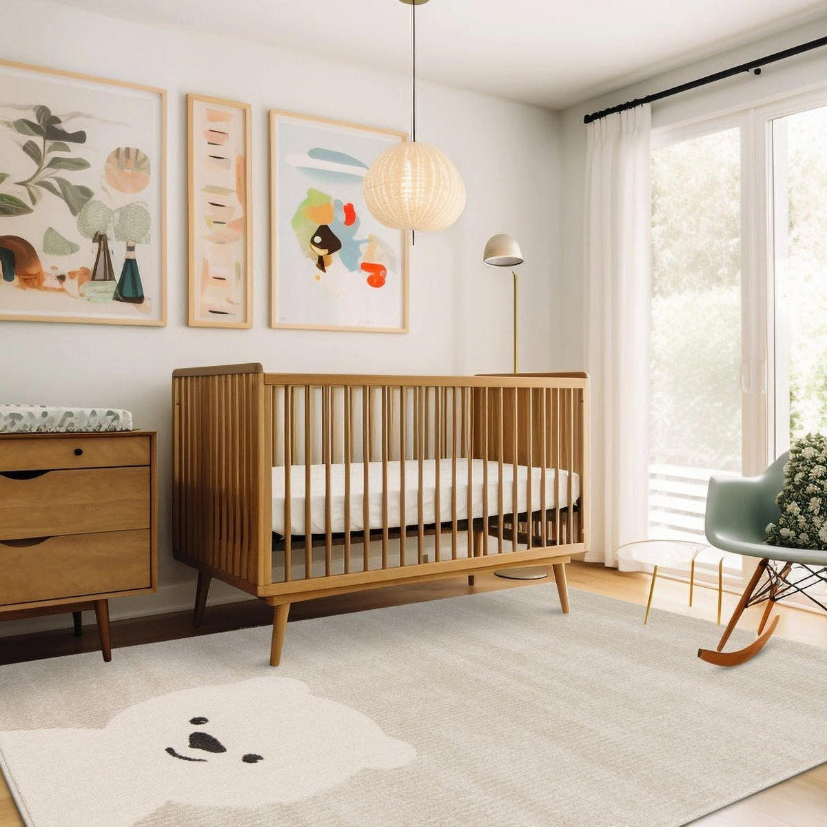 KINDERTEPPICH superweicher beige - Beige, Textil (160/230cm) - AFK Living
