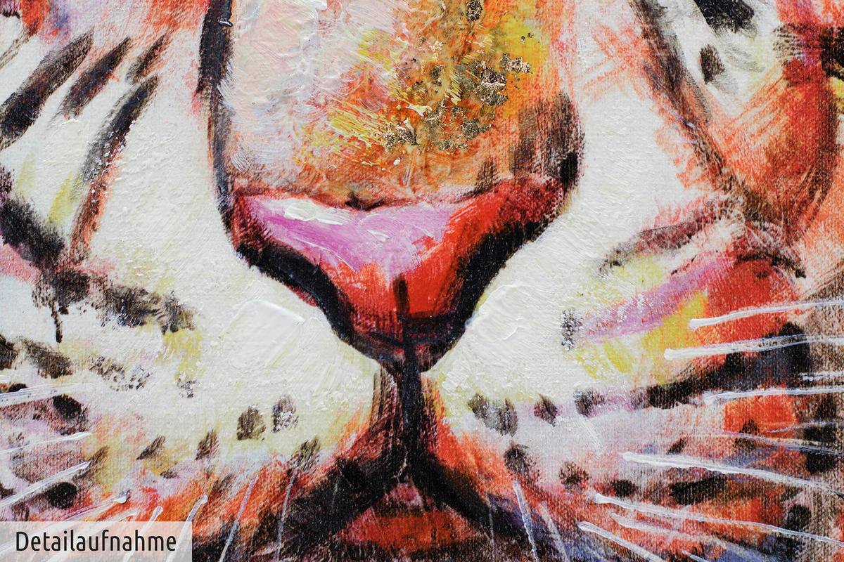 ACRYLBILD HANDGEMALT 75/100 cm - Multicolor, Holz/Textil (75/100cm) - KUNSTLOFT