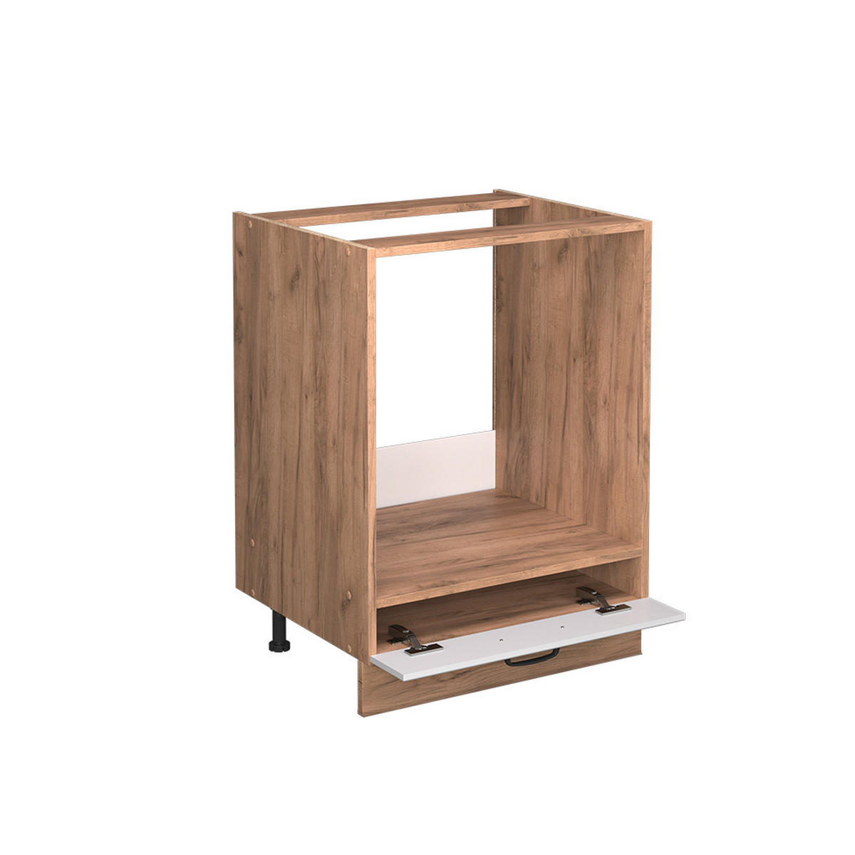 Honigeiche/Weiß, Holzwerkstoff (60/82/60cm) - Vicco