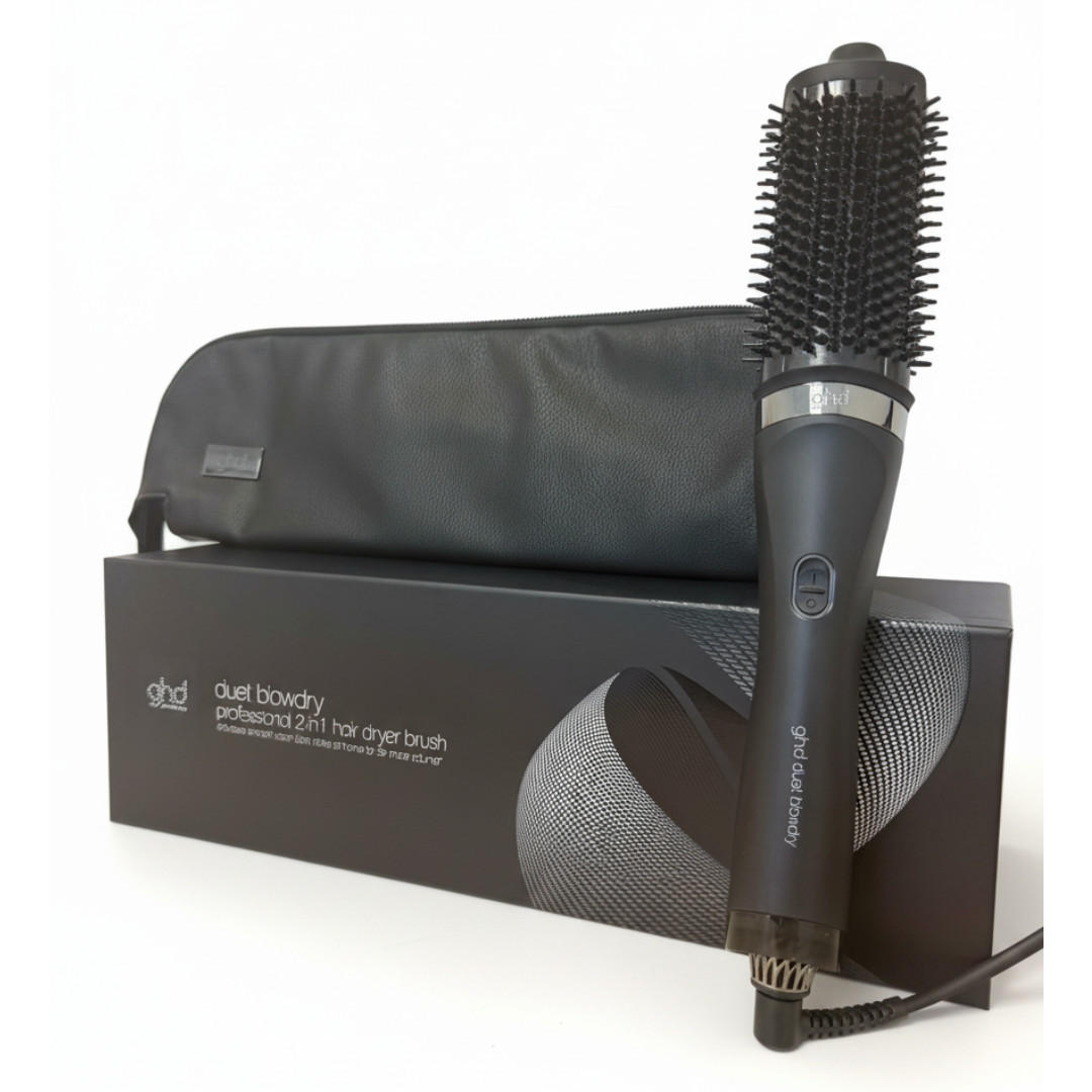 GHD Duet Blowdry Föhnbürste Schwarz 2-in-1, Haarföhn - Schwarz, Kunststoff (5/10/33cm)